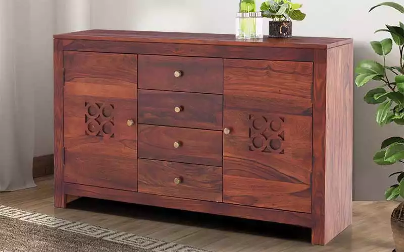 Sheesham Wood Sideboard INR 39 990 Piece By Royal Oak From Ghaziabad   Sheesham Wood Sideboard 1643949398 6186404 