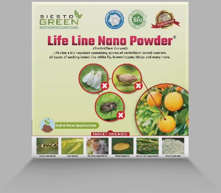 SIESTO GREEN Life Line Nano Powder, Purity : >98%