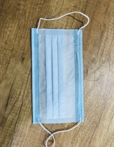 Non Woven 3 Layer Face Mask, for Hospital, Clinical