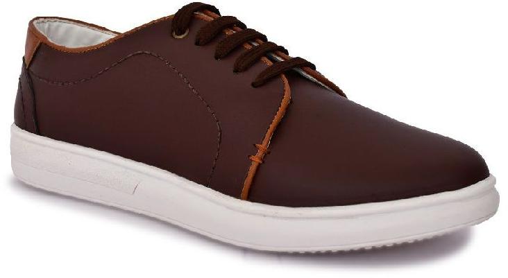 Neoron Plain Mens Brown Sneaker Shoes, Feature : Comfortable