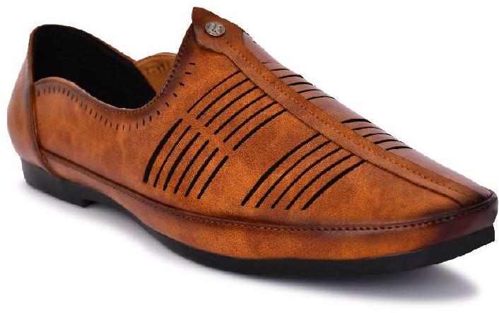 Men's Tan Nagra Loafer Shoes, Size : US 6, 7, 8, 9, 10