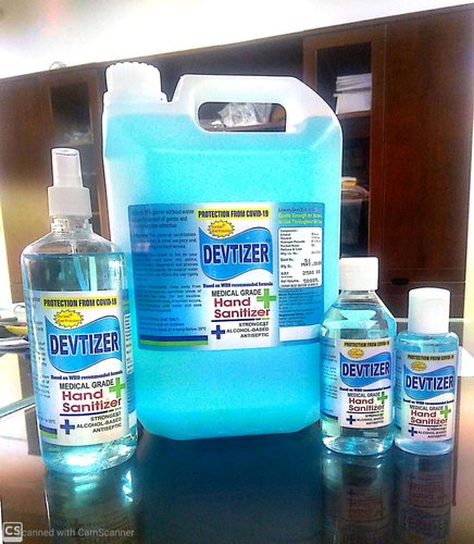 DEVTIZER hand sanitizer, Packaging Size : 5000 ML