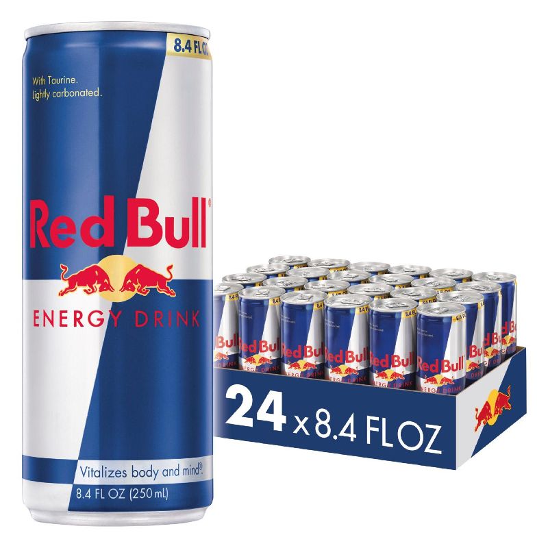 Red Bull Energy Drink, 8.4 Fl Oz (24 Count)