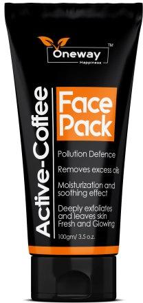 Active Coffee Face Pack, Packaging Size : 100G