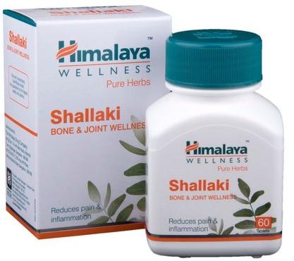 Himalaya Shallaki Tablet, Packaging Type : Box
