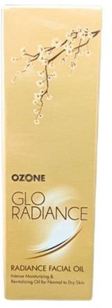 Ozone Glo Radiance Facial Oil, Packaging Type : Bottle