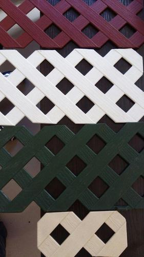 PVC Garden Trellis, Color : Green