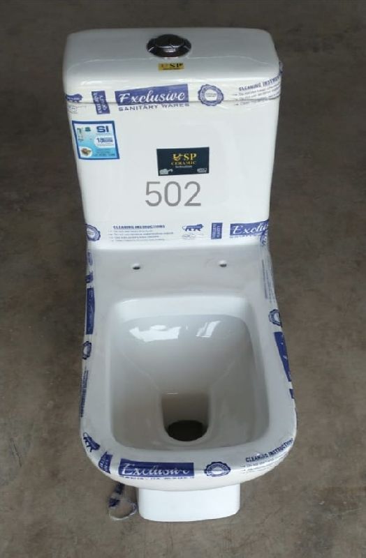 A-502 One Piece Toilet Seat, Color : White
