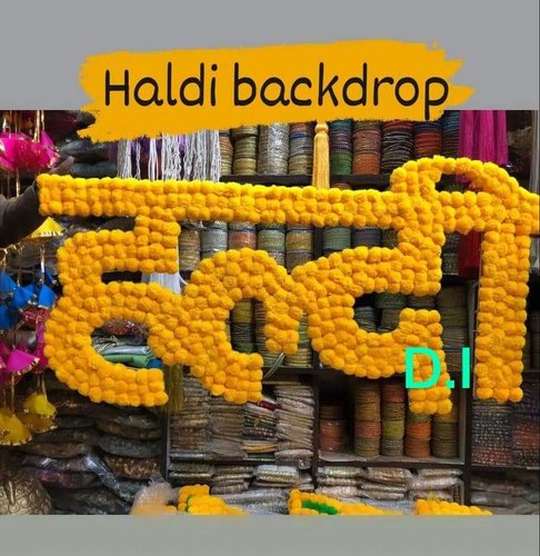 Haldi Backdrop