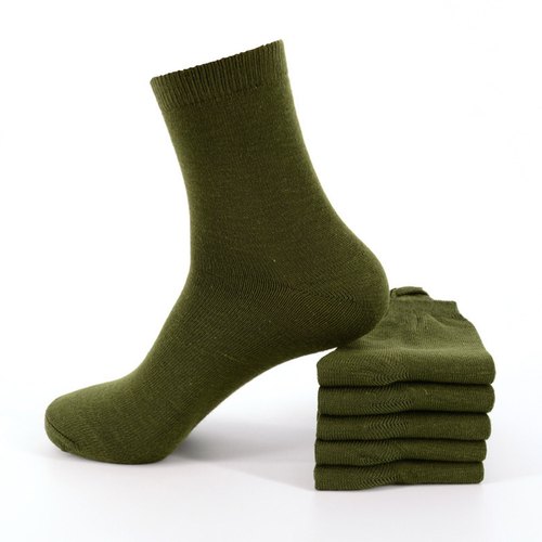 Military Woolen Socks, Color : Olive Green