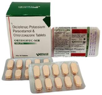 DICLOFENAC POTASSIUM PARACETAMOL CHLORZOXAZONE Tablets
