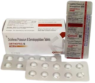 DICLOFENAC POTASSIUM SERRATIOPEPTIDASE Tablet