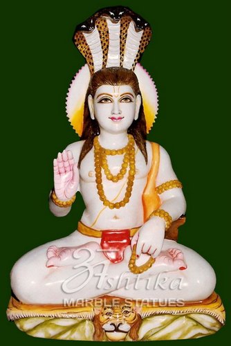 Marble Baba Balak Nath Statue, for Worship, Temple, Packaging Type : Carton Box