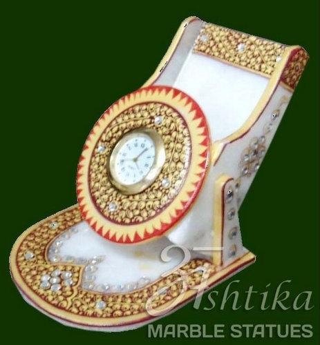 Jaipur Marble Mobile Stand, Style : Antique