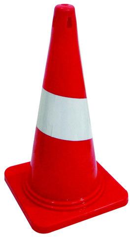 Road Safety Cones, Color : Red, White