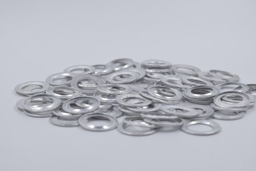 Round Aluminium Plain Washer, Packaging Type : packet