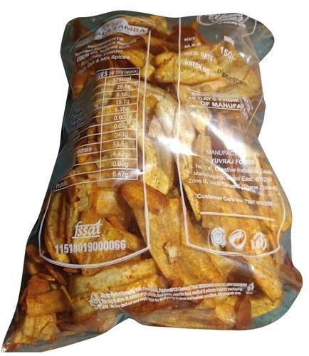 Banana Masala Chips, Packaging Type : Packet