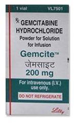 GEMCITE 200mg Injection