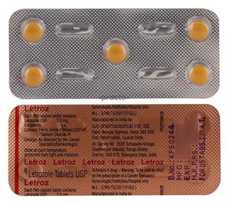 LETROZ 2.5mg Tablets