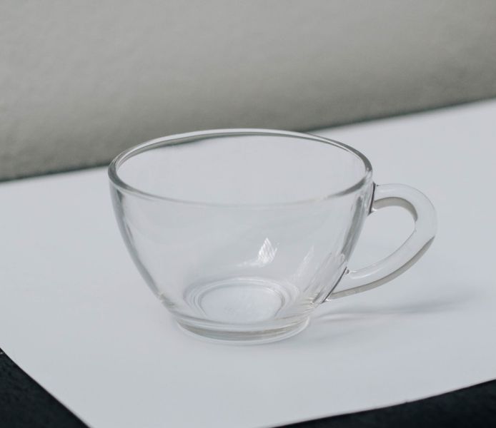 Plain Glass Cups, Size : All Standard Sizes