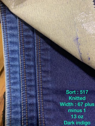 Indigo Denim Fabric, Packaging Type : Roll