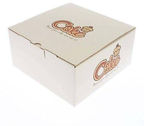 Printed Paper cake box, Shape : Square