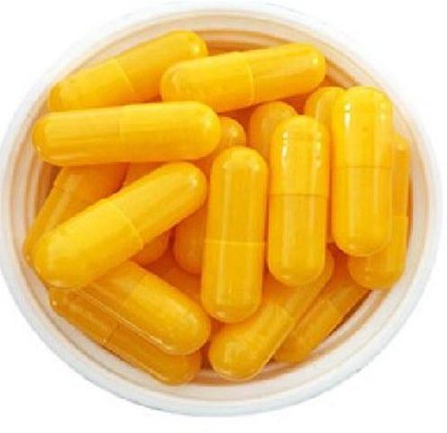 Vegetable Cellulose Capsules, Color : Yellow