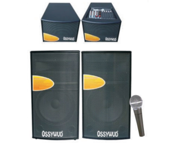 Ossywud DJ Speaker (Model: OS 15X1K BT MUF)