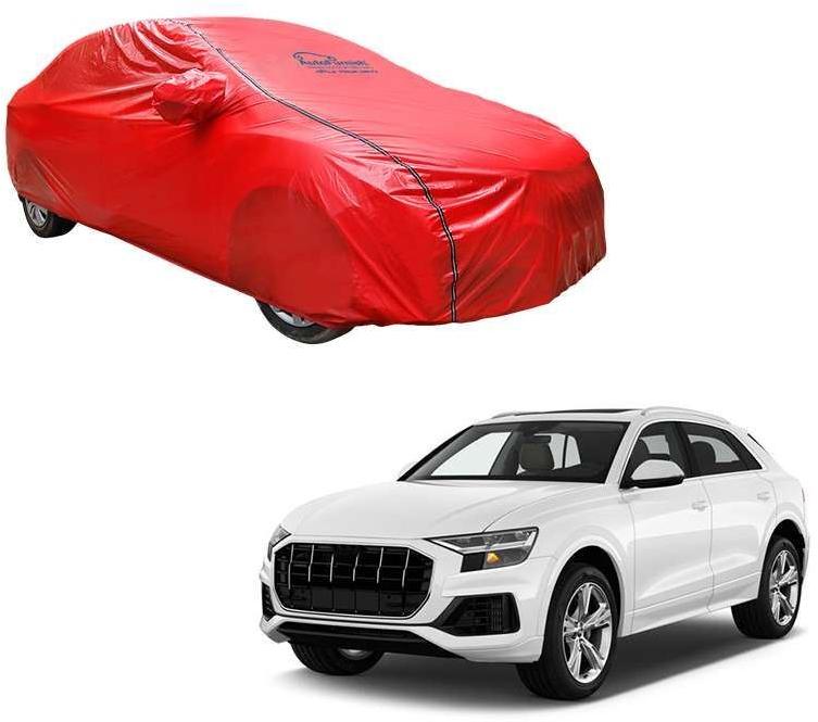 Polypropylene Fabric Car Body Cover, Color : Acho Red