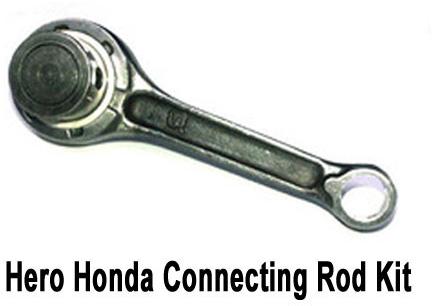 Metal Polished Hero Honda Connecting Rod, for Automobile Industries, Feature : Durable, Fine Finishing