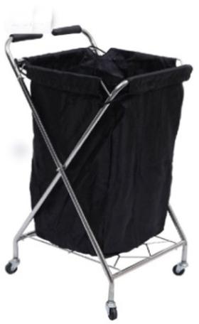 Man Made Aluminium Laundry Trolley