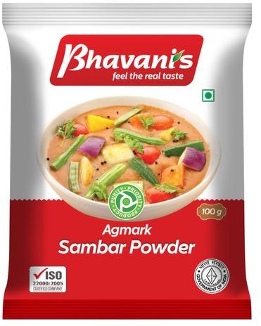 Bhavani's Sambar Masala Powder, Certification : FSSAI Certified