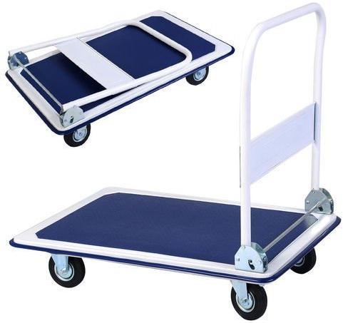 NATRAJ ENTERPRISES Mild Steel Foldable Platform Trolley