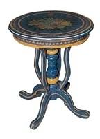 Wooden Painted Round Table