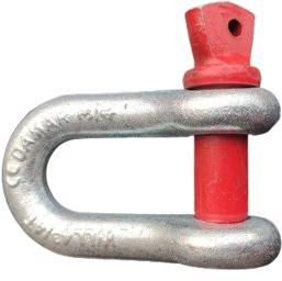 Alloy Steel d shackle, Size : 12 mm