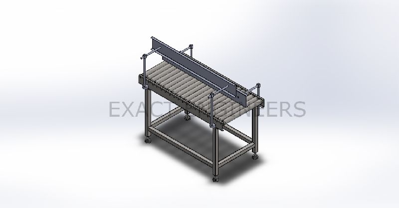 Steel Polished Roller Conveyor, for Moving Goods, Feature : Excellent Quality, Heat Resistant, Scratch Proof