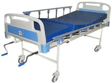 Mild Steel Hospital Semi Fowler Bed, Size : 2060 x 900 x 600 mm (LWH)