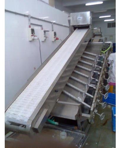 Mild Steel Fish Grading Conveyor Machine