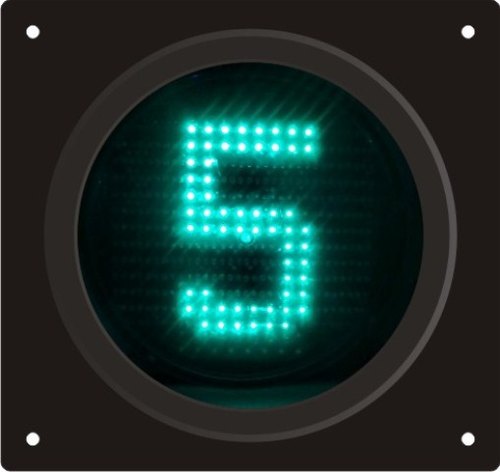 Animated Pedestrian Countdown Timer