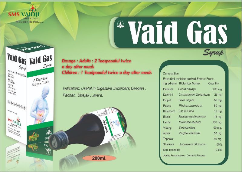 Vaid Gas Syrup