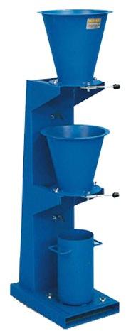 Manual Stainless Steel Compaction Factor Apparatus, Color : Blue