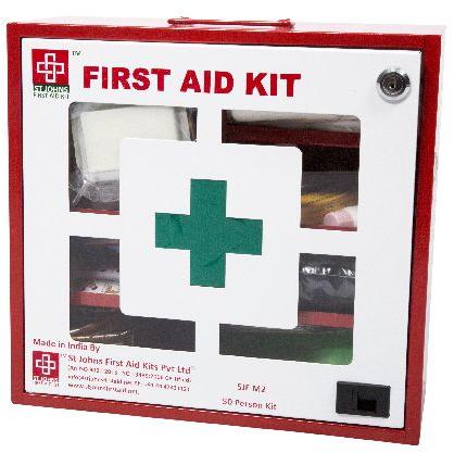 FIRST AID INDUSTRIAL KIT LARGE - 173 COMPONENTS - SJF M2