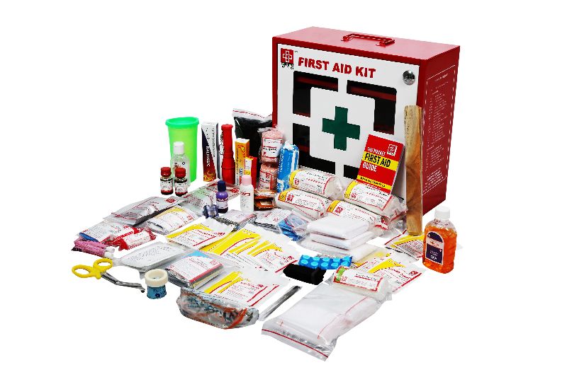 FIRST AID INDUSTRIAL KIT LARGE - 173 COMPONENTS - SJF M2