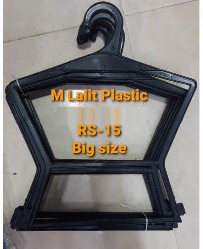 Plastic Black Baba Suit Hanger, Packaging Type : Box