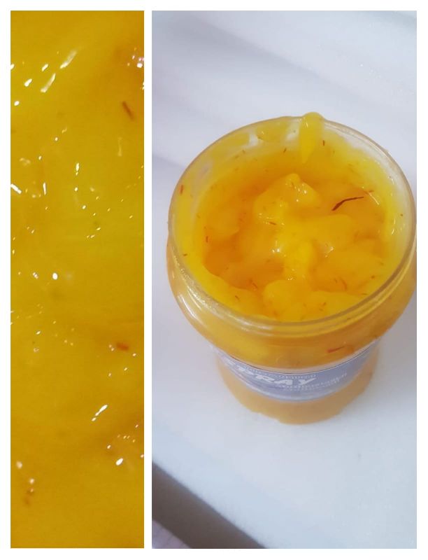 Saffron gel based sunscreen