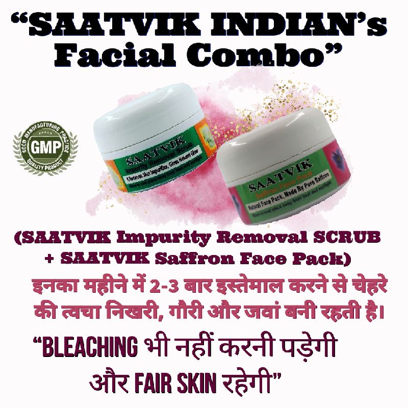 Herbal Facial Combo Kit, Certification HACCP Certified, Packaging