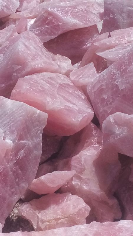 Brazillian Raw Rose Quartz