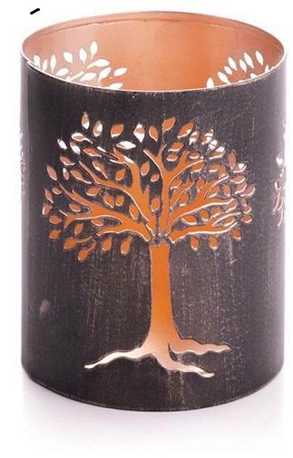 Round Non Polished Iron tree shape candle votive, for Decoration, Dimension : 20-30cm