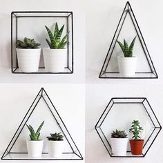 Wall  hanging mini planter pot with stand