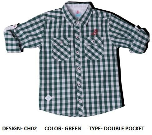 Pure Cotton Regular Collar Boys shirts, for Chef, Textiles, Home, Gender : Kids
